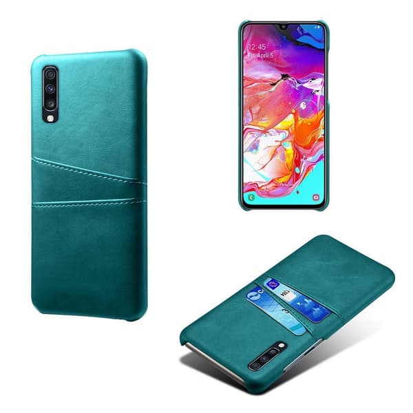 Dual Card Samsung Galaxy A70 deksel - Baby Blå Blue