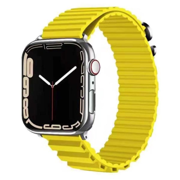 Apple Watch Series 8 (41mm) silicone watch strap - Yellow Yellow