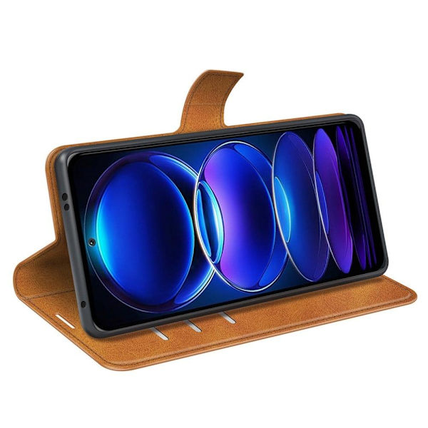 Lompakko Nahkakotelo For Xiaomi Redmi Note 12 - Keltainen Yellow