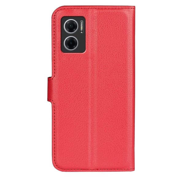 Classic Xiaomi Redmi Note 11E flip kuoret - Punainen Red