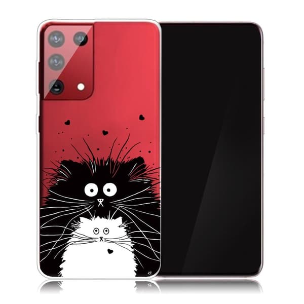 Deco Samsung Galaxy S21 Ultra etui - to katte Black