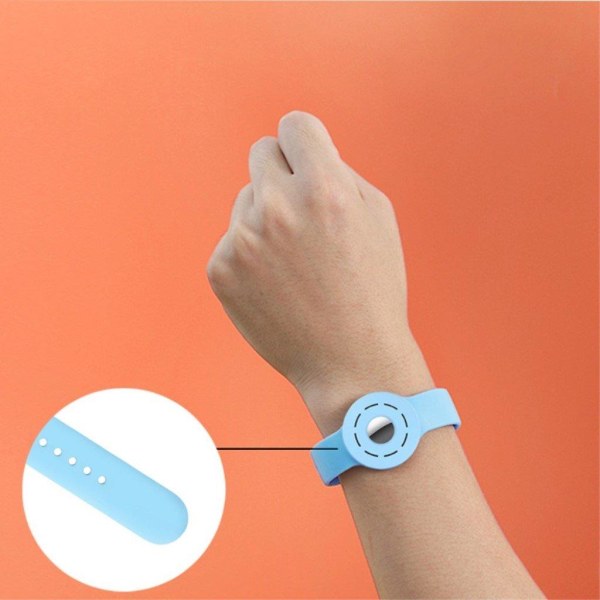 AirTags hollow out silicone wrist strap - Multi-color multifärg