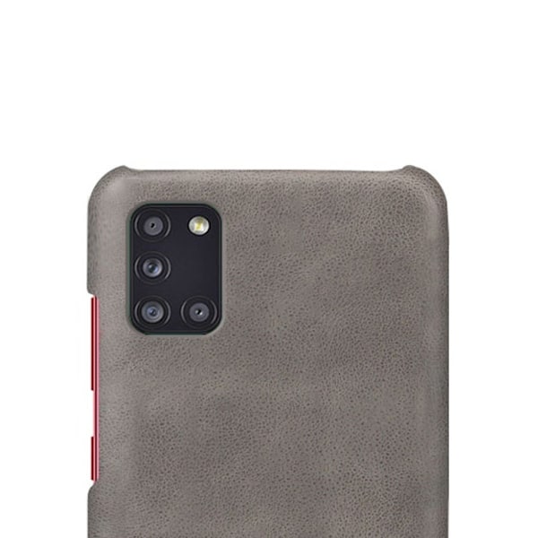 Prestige kuoret - Samsung Galaxy A31 - Harmaa Silver grey
