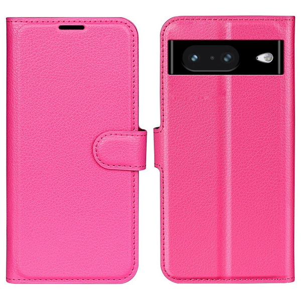 Klassisk Google Pixel 8 Flip Etui - Rose Pink