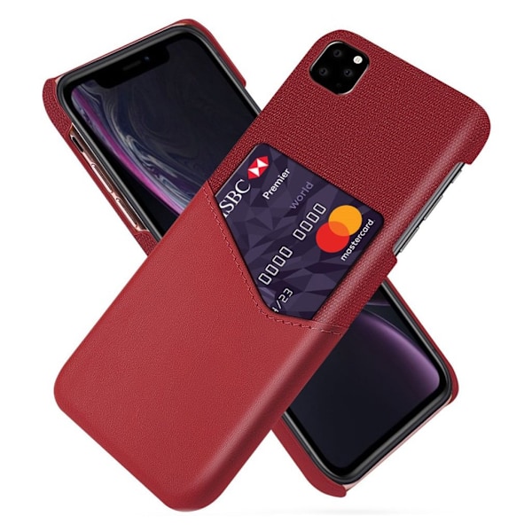 Bofink iPhone 11 Pro-Kort Deksel - Rød Red
