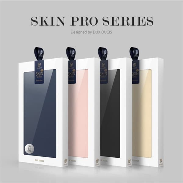 Dux Ducis Skin Pro Samsung A02s:lle (164.2mm) - Musta Black
