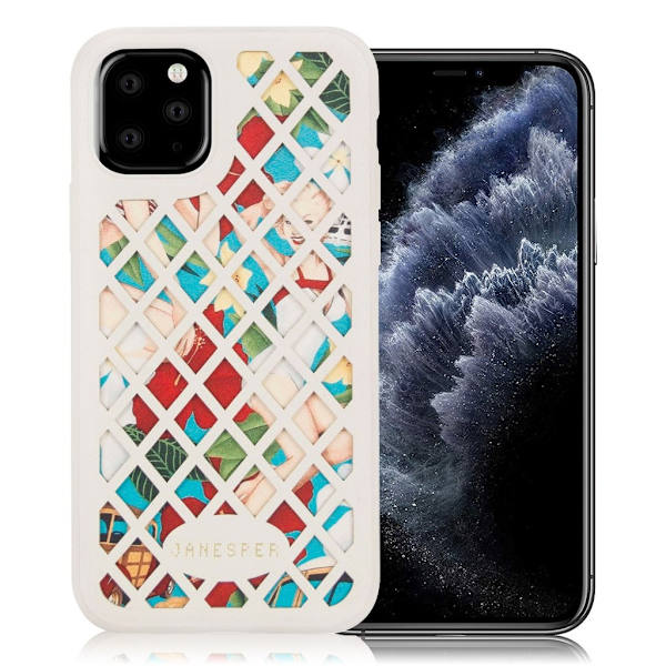 Janesper Lilith iPhone 11 Pro -suoja - Valkoinen White