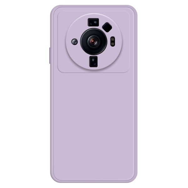 Skråt anti-drop gummibelagt cover til Xiaomi 12S Ultra - Lilla Purple