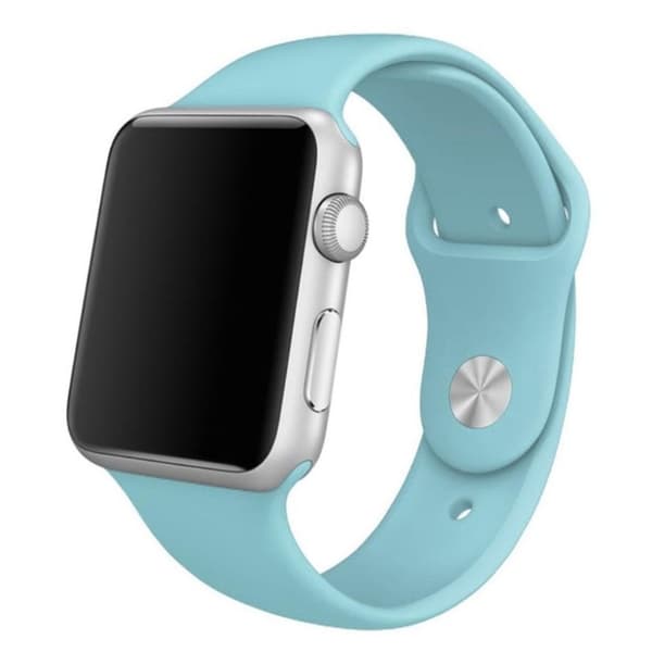 Apple Watch Series 4 44mm blødt silikone Urrem - Lime Grøn Green