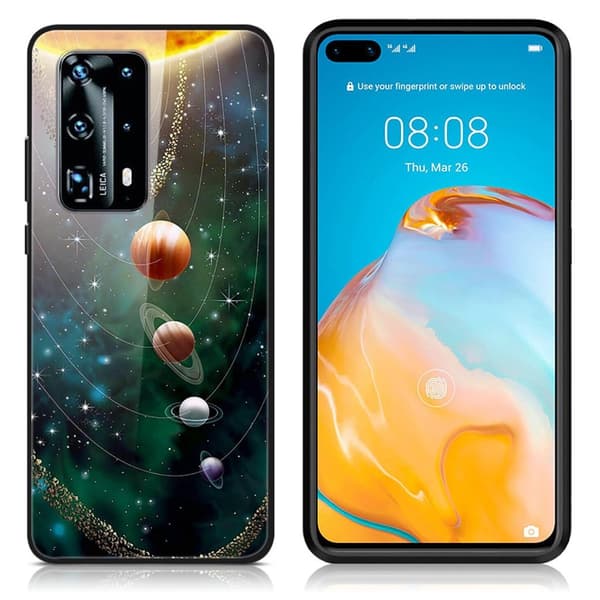 Fantasy Huawei P40 deksel - Planets Multicolor
