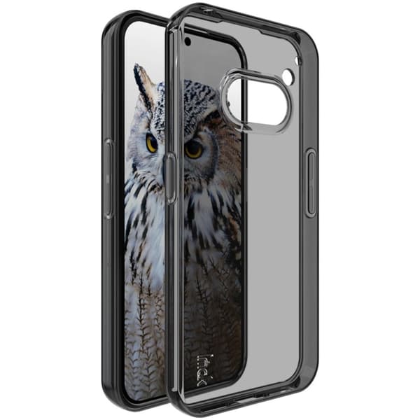IMAK transparent Nothing Phone (2a) cover - Gennemsigtig Sort Transparent