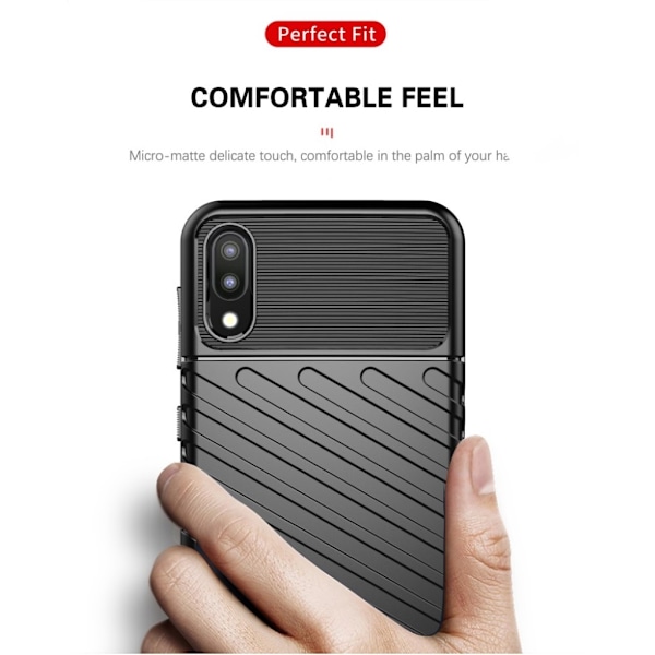 Thunder Samsung Galaxy A10 / M10 kuoret - Musta Black