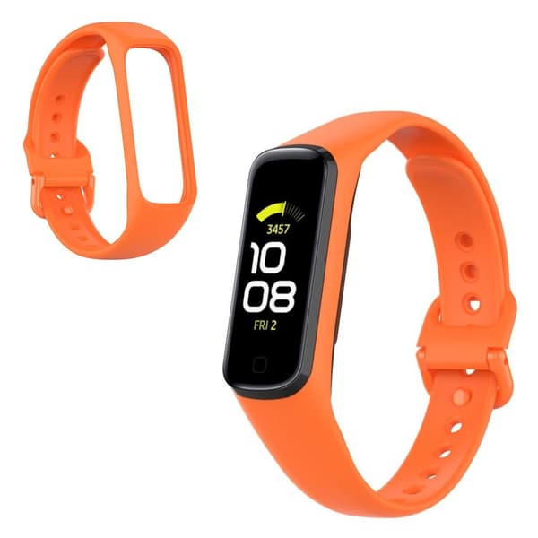 Samsung Galaxy Fit 2 silicone watch band - Orange Orange