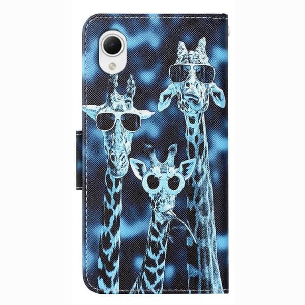 Wonderland Samsung Galaxy A23e Flippetui - Sjiraff Blue