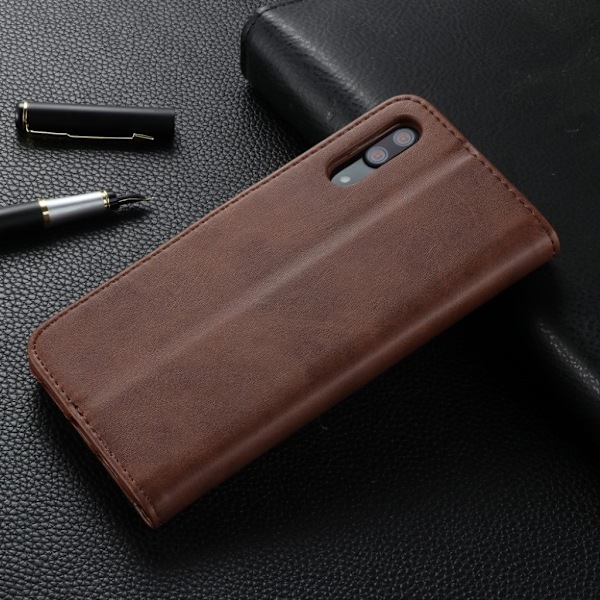 LC.Imeeke läder Huawei P20 Pro fodral - Brun Brun