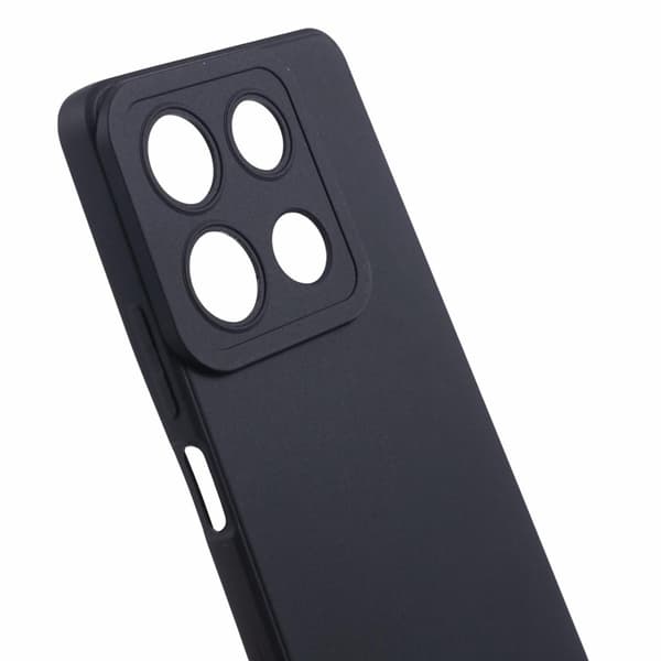 Mjukt och matt skydd till Infinix Note 30 Pro Svart