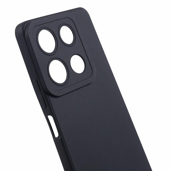 Mykt og matt deksel for Infinix Note 30 Pro Black