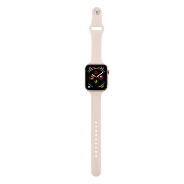 Apple Watch Series 5 44mm simple silicone watch band - Light Pin Rosa