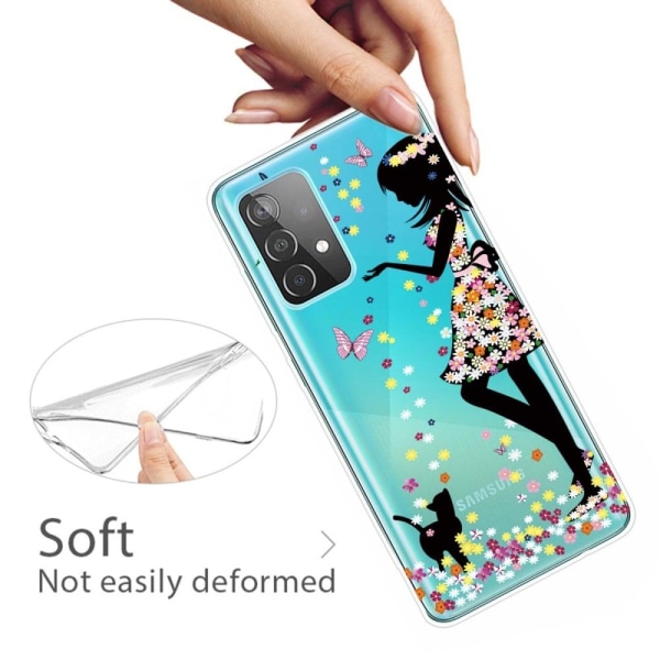 Deco Samsung Galaxy A53 5G Etui - Kat og Pige Multicolor