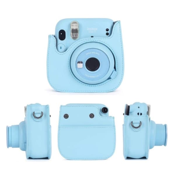 Fujifilm Instax Mini 11 / 9 / 8 tillbehörssats för kamera - Himmelsblå Blå