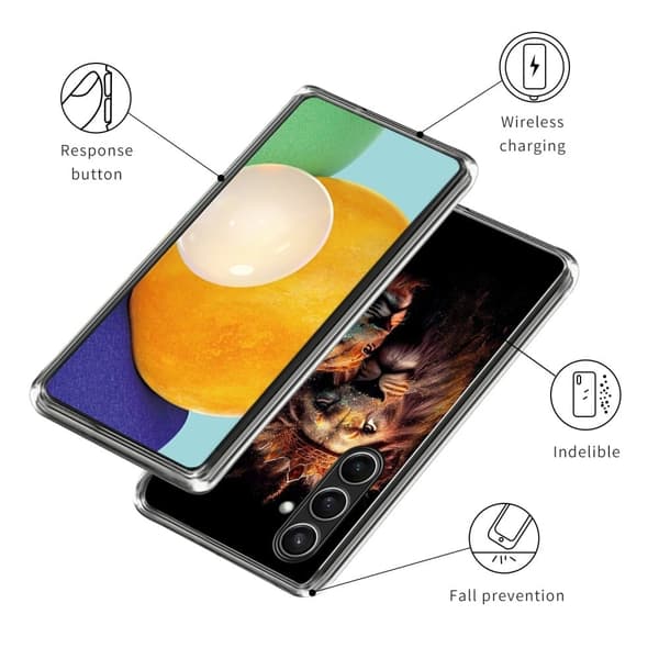 Vibe Samsung Galaxy S24 FE deksel - Style F Gold