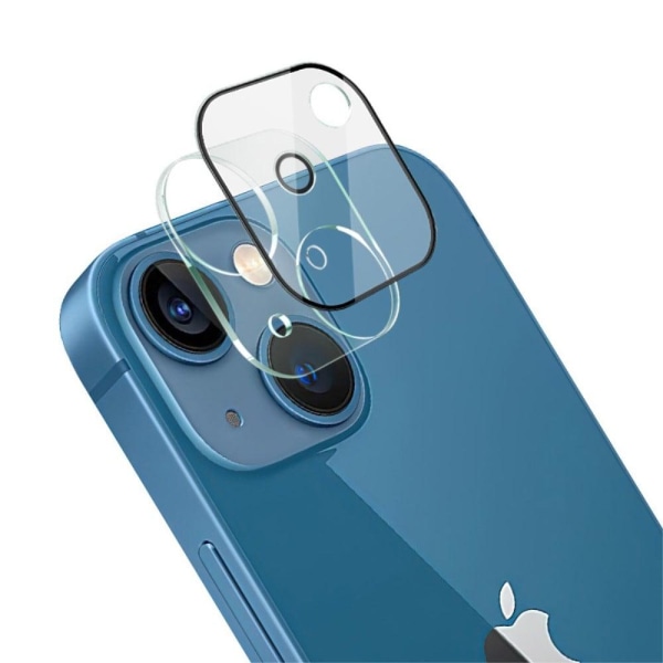 IMAK iPhone 13 Mini / 13 kameralinsskydd av härdat glas + linsskydd Transparent