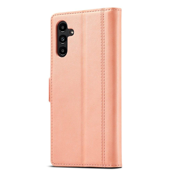 LC.Imeeke läder Samsung Galaxy A14 fodral - Rosa Rosa