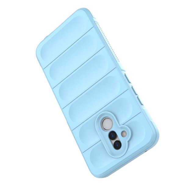 Blødt grebsformet cover til Huawei Mate 20 Lite - Blå Blue