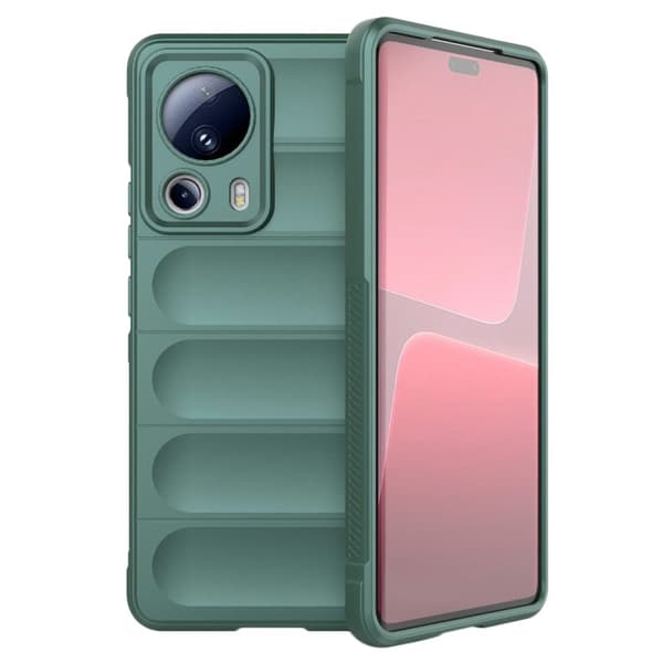 Mjukt greppformat Xiaomi Civi 2 / Xiaomi 13 Lite skal - Grön Grön