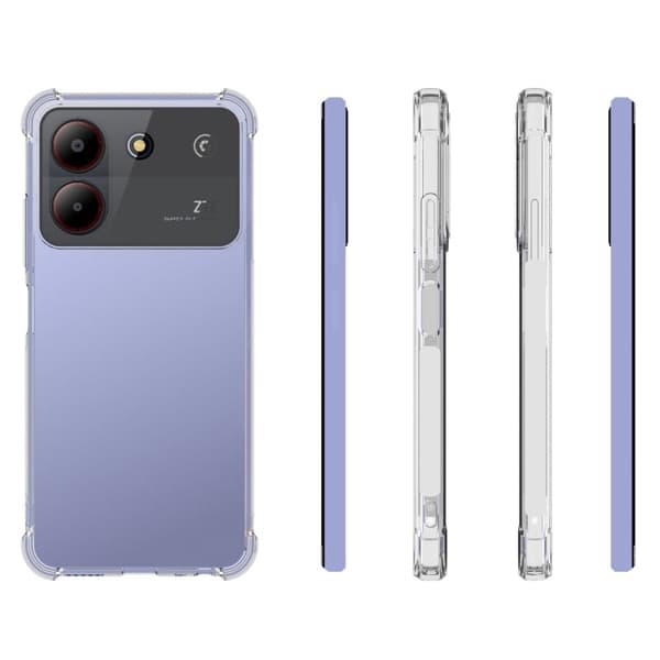 Lux-Case Airbag-deksel for ZTE Blade A54 Transparent