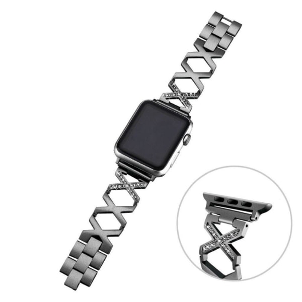 Apple Watch Series 4 40mm X-Formet rustfrit stål Urrem - Sort Black