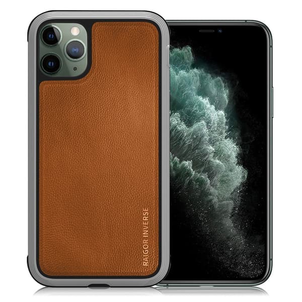 Raigor Inverse LUXURIOUS cover til iPhone 11 Pro Max - Brun Brown