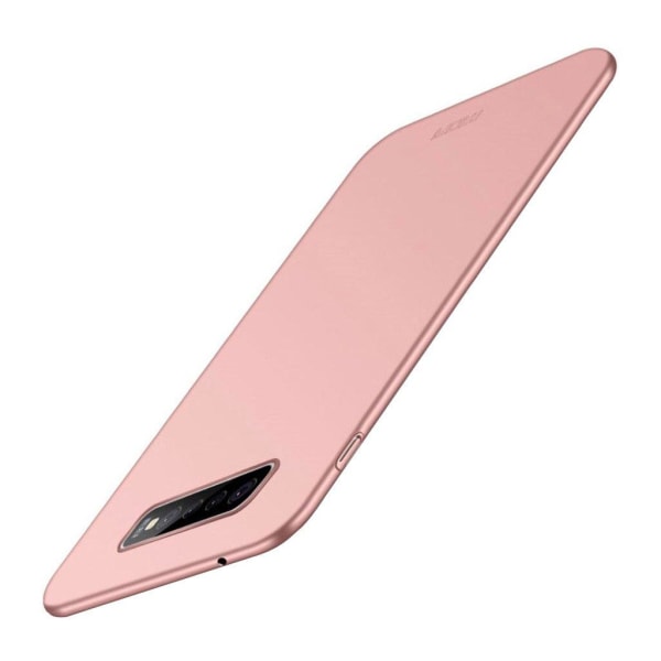 MOFI Shield Samsung Galaxy S10 Plus ultra tyndt mat etui - Lyserød Pink