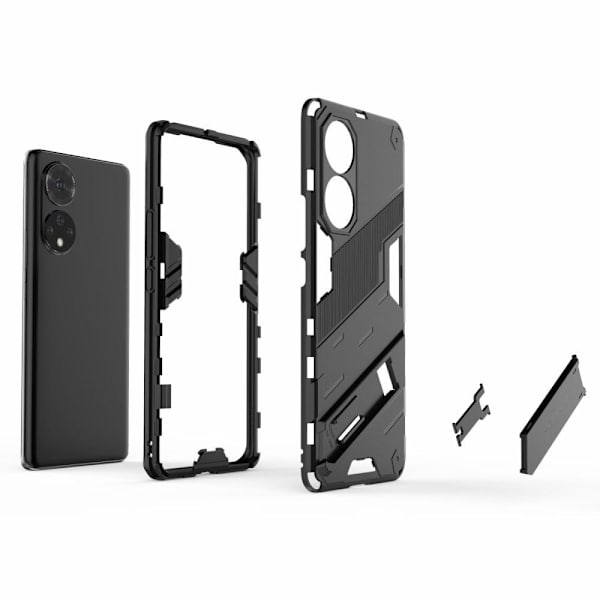Stødsikker Hybrid Cover med A Moderne Touch til Honor 50 - Babyblå Blue
