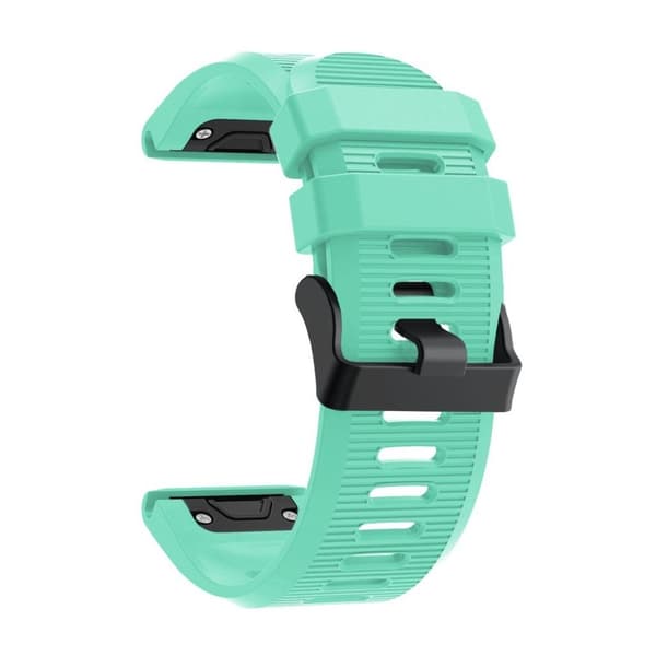 Garmin Fenix 5X Plus klockarmband i silikon - Ljusgrön Grön