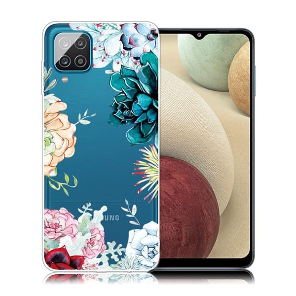 Deco Samsung Galaxy A12 5G skal - Blomma multifärg