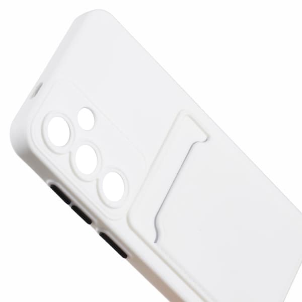 Samsung Galaxy A55 skal med korthållare - Vit Vit
