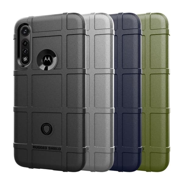 Rugged Shield Cover - Motorola Moto G Power - Sort Black