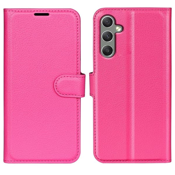 Classic Samsung Galaxy A24 4G Flippetui - Rose Pink