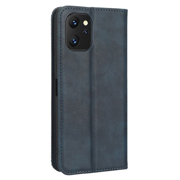 Bofink Vintage Umidigi Power 7 / 7s Læder Etui - Blå Blue