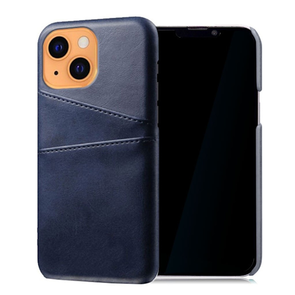 Dual Card iPhone 13 Mini cover - Blå Blue
