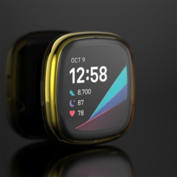 Fitbit Versa 3 / Sense holdbar enkel ramme - Guld Gold