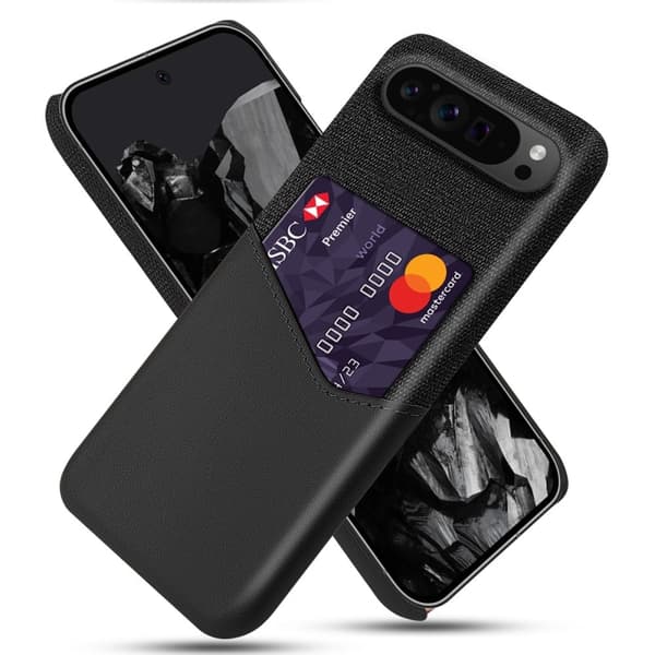Bofink Google Pixel 9 Pro XL kortdeksel - Svart Black