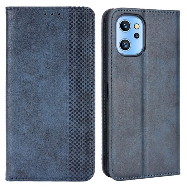 Bofink Vintage läder Umidigi A13 / Umidigi A13S / Umidigi A13 Pro fodral - Blå Blå