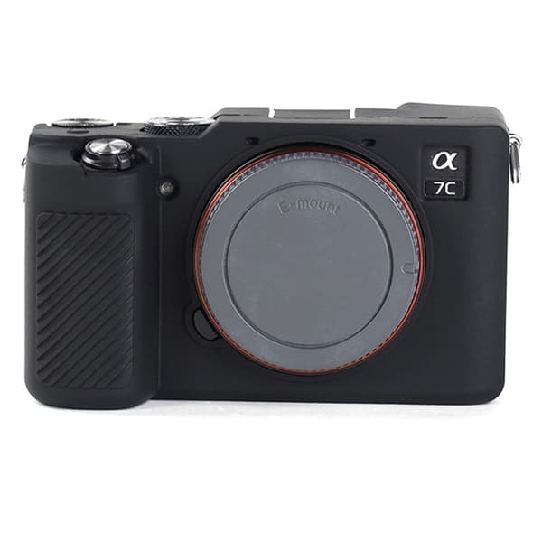 Silikonskydd för Sony A7C - Svart Svart