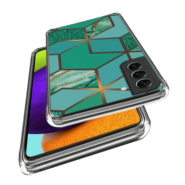 Marble design Samsung Galaxy S24 Plus cover - Style E Multicolor