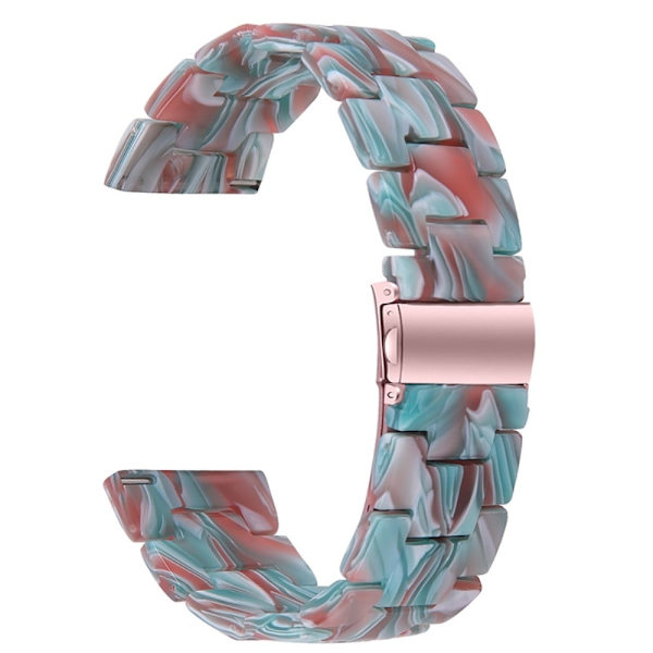 Fitbit Versa 2 / Versa Lite kellon hihna - Smaragdinvihreä Punainen Multicolor