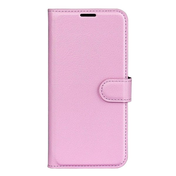 Classic Motorola Moto G (2022) flip kuoret - Pinkki Pink