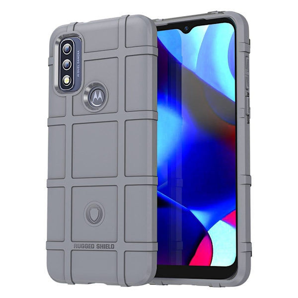 Rugged Shield Etui Motorola G Pure - Grå Silver grey