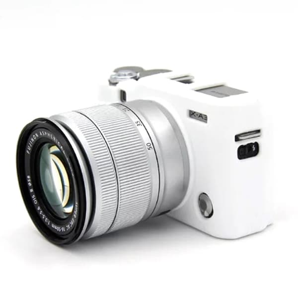 Fujifilm X-A20 / XA3 / XA10 silikon deksel - Hvit White